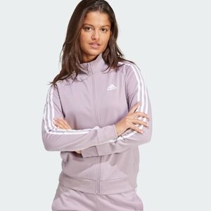 Adidas Lavender Track Jacket Small women's Excellent Used cond coat
